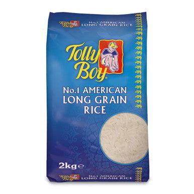 Tolly Boy Long Grain Rice 2Kg-SurulereFoods